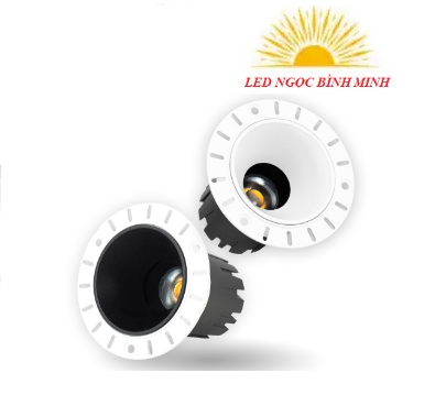 Đèn led âm trần chiếu rọi Zircon không viền