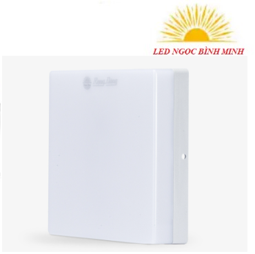 Đèn LED ốp trần vuông đổi màu đế nhôm LN12 DM