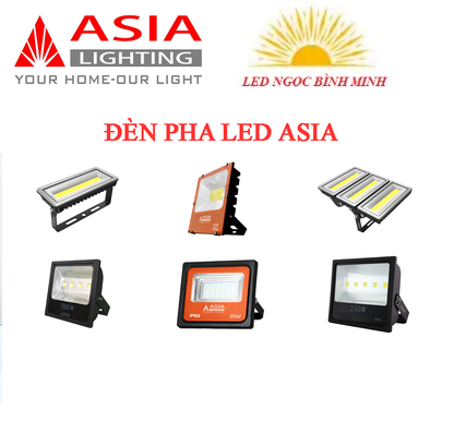 Đèn led pha Asia